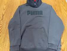 PUMA MENS COTTON GRAY HOODIE SWEATSHIRT SIZE SMALL NWT