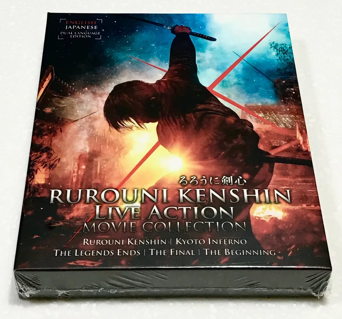 DVD JAPANESE MOVIE SAMURAI RUROUNI KENSHIN : THE FINAL + THE BEGINNING ENG  DUB