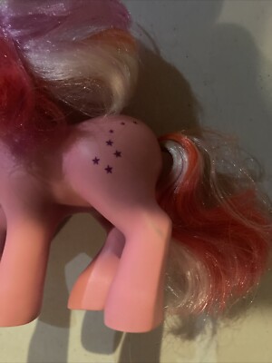 Vintage My Little Pony G1 Twinkle Eye Jewel Purple Unicorn Little