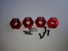 12 mm x 7 mm Radmitnehmer rot 1 10 Rc Auto 
