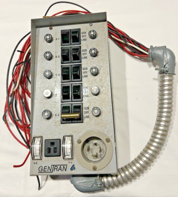 Reliance Control GEN/Tran 30310 10 Circuit 30Amp Generatr Transfer Switch