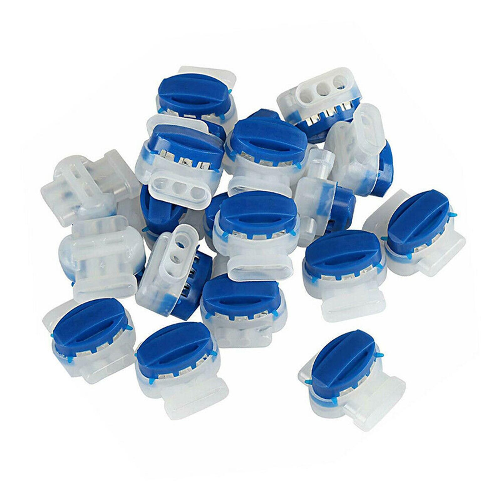 20x Wire Connectors Tools For Outdoor Garden Auto Mower Robotic Lawn Mower Set F