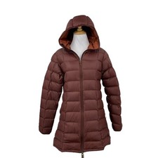 Rei Co-op Jacket Women M Medium Mahogany 650 Down Parka Pocket 2.0 Zip Up Hoodie