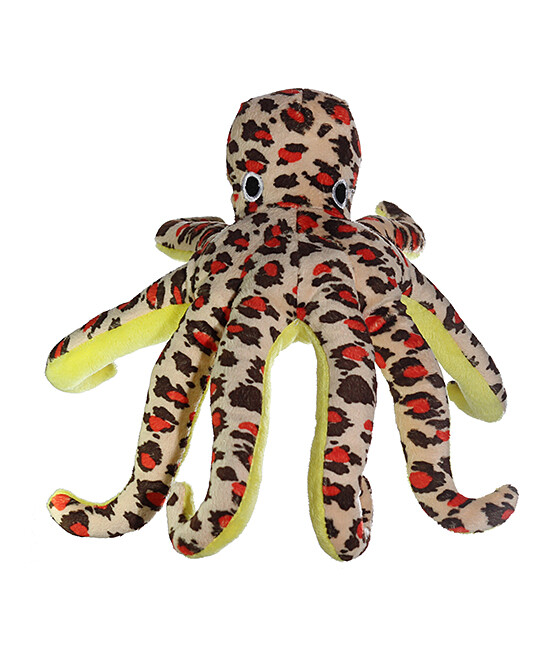 NEW! OCTOPUS DOG TOY PLUSH BUDDY w/ SQUEAKER 