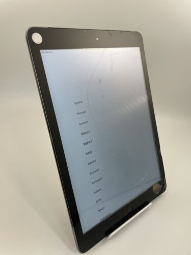Apple iPad Air 1st Gen A1475 Grey 9.7" iOS Tablet Spares And Repairs Cracked #C - Picture 3 of 24