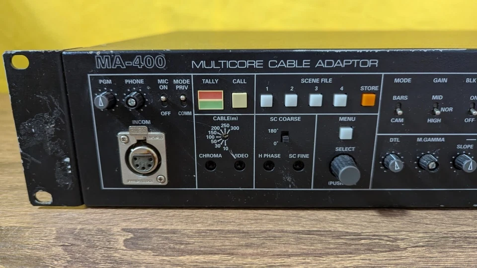 Unidade de controle de câmera Ikegami MA-400 CCU - Liga - DM13-1 - Imagem 2 de 4