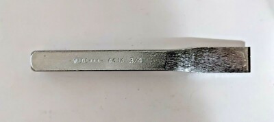 3/4 COLD CHISEL FORGED STEEL [OAL: 6-1/2''] VINTAGE WILDE TOOL (QTY: 1) USA NOS