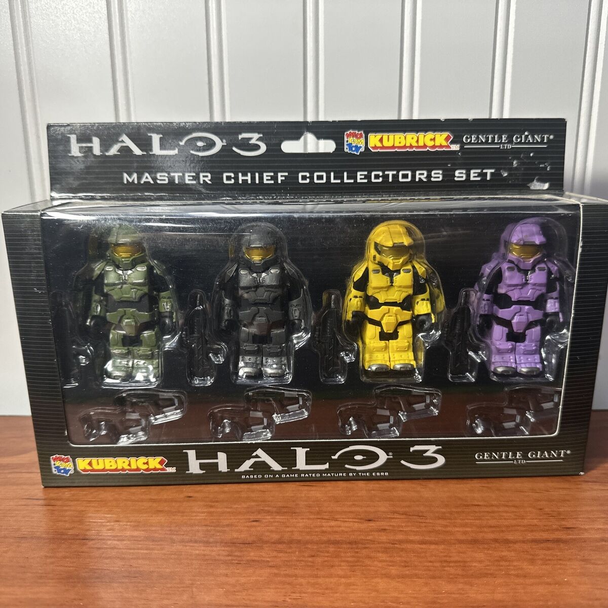 2008 Kubrick Halo 3 Master Chief Collector's Set 4 Figure 2008 Kubrick Halo 3 Master Chief Collector's Set 4 Figure