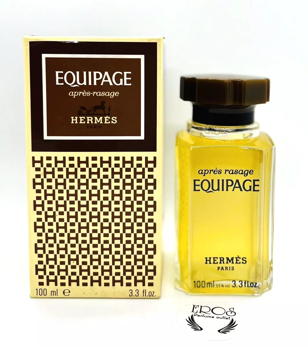 EQUIPAGE HERMES After Lotion 100 ml Splash, Vintage, Very Rare, New in Box eBay