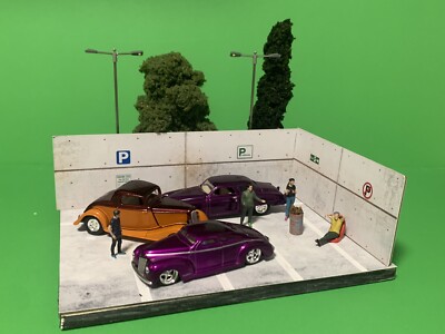 Built from Scratch - 1:64 Scale Diorama - ''Hanging Out'' Photo Real Diorama