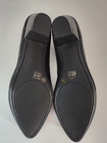 NEW CL by Laundry Women's Size 7 Solid Black Adalia Heels Shoes Pumps $70 MSRP - Picture 4 of 4
