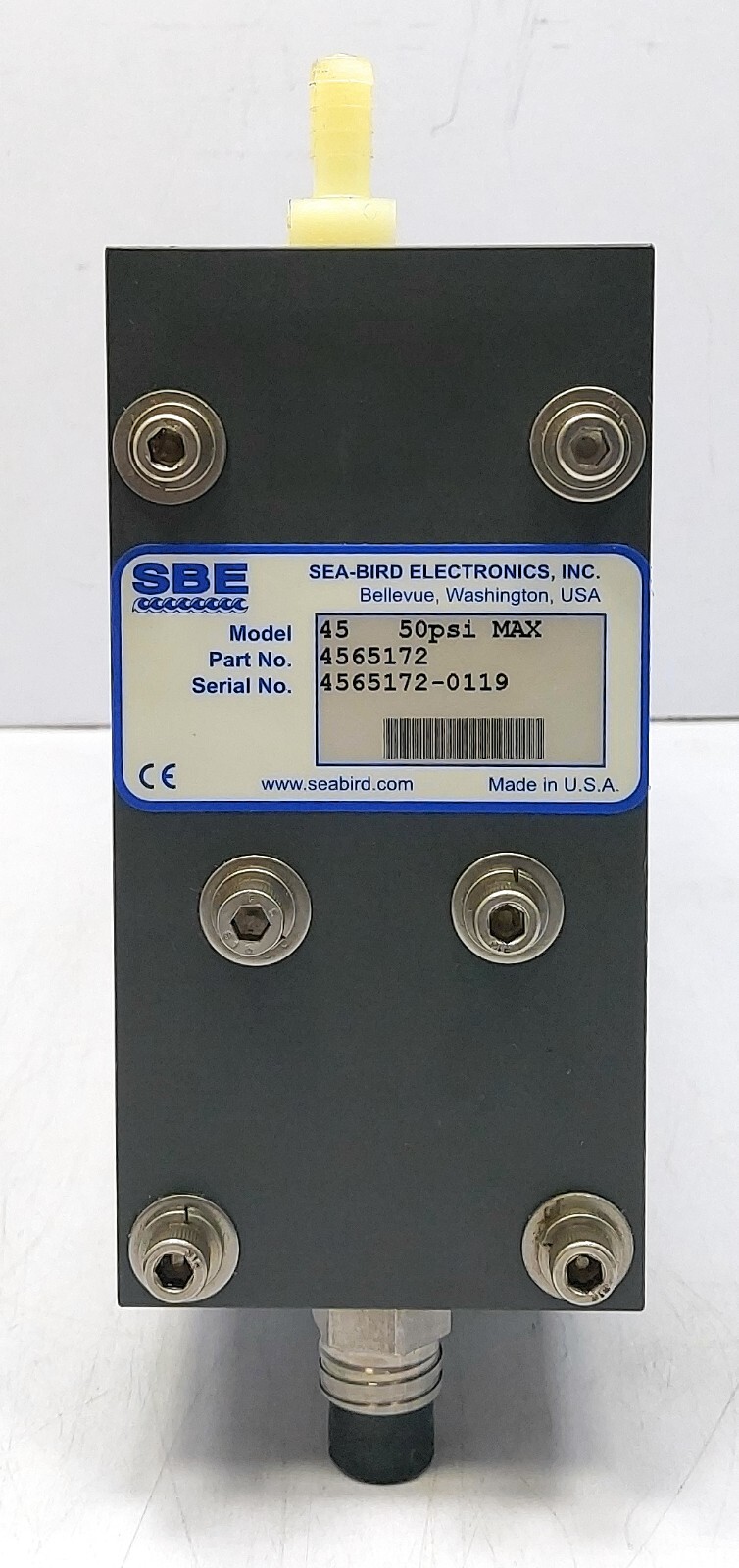 Sea Bird Electronics Inc. SBE 45 MicroTSG Thermosalinograph