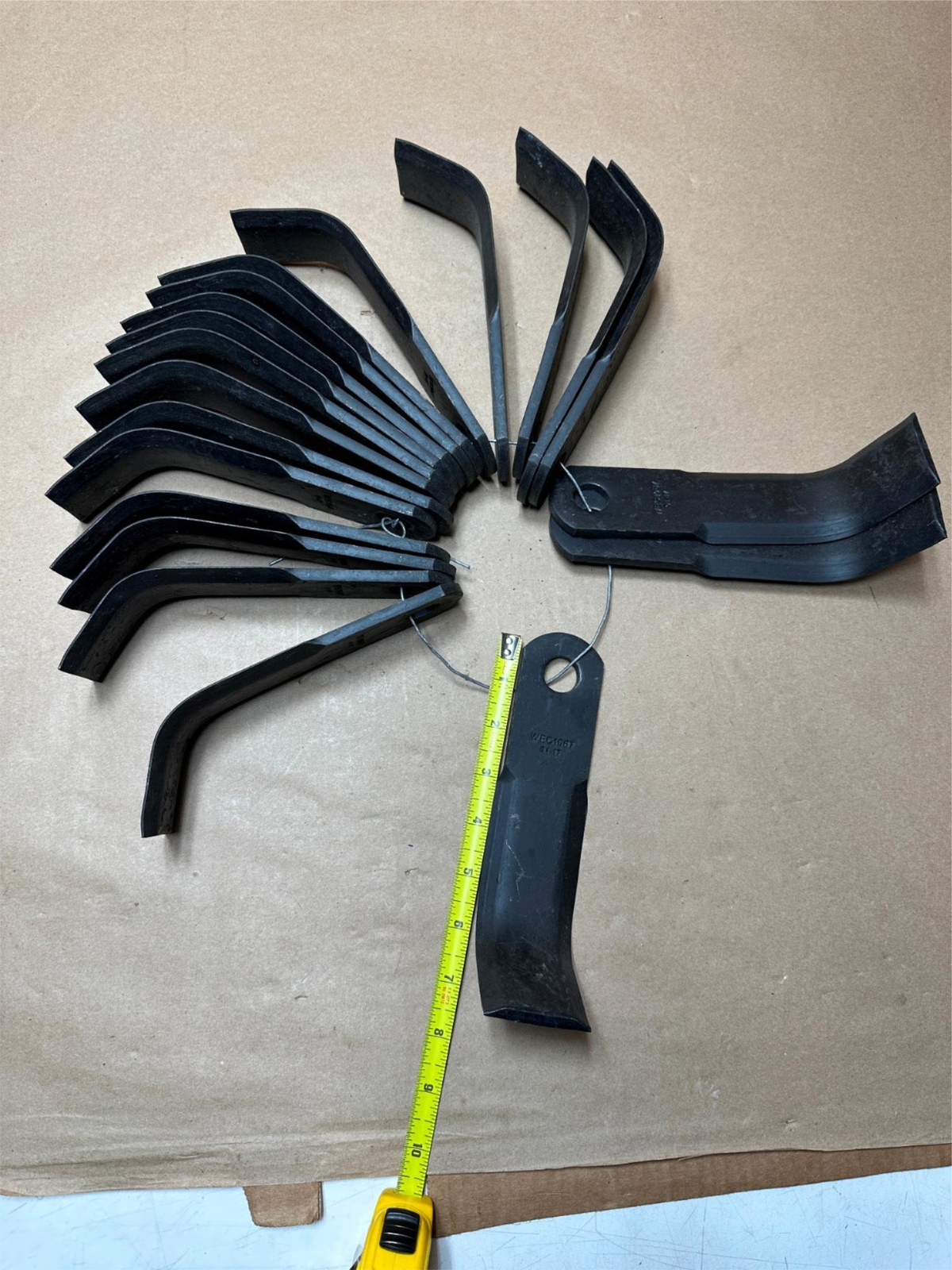 20x Pack Lot Woods Alloway WEC1067 Flail Mower L Knife Blades 2" x 71/