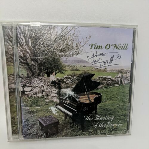Vintage Autographié Tim O Neil - The Meeting of the Waters SIGNÉ (1996, CD) - Photo 1/4