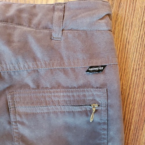 Obermeyer Ski Pants Womens Sz 6 Convertible Green Cortina Insulated Microfiber - Picture 7 of 12