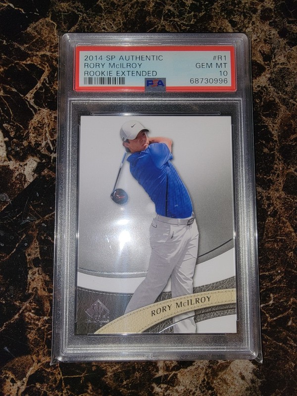 2014 SP Authentic Golf Rory Mcilroy Extended Rookie R1 PSA 10 MASTERS CHAMP 2026