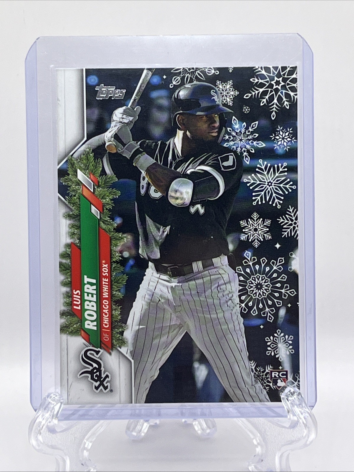 2020 Topps Holiday -  Luis Robert RC Rookie - Chicago White Sox MLB #HW2
