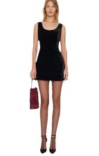 Reformation Franceska Velvet Dress