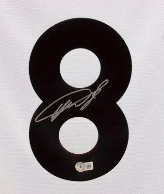 Ricardo Kaka Signed Real Madrid FC Home Soccer Jersey #8 with