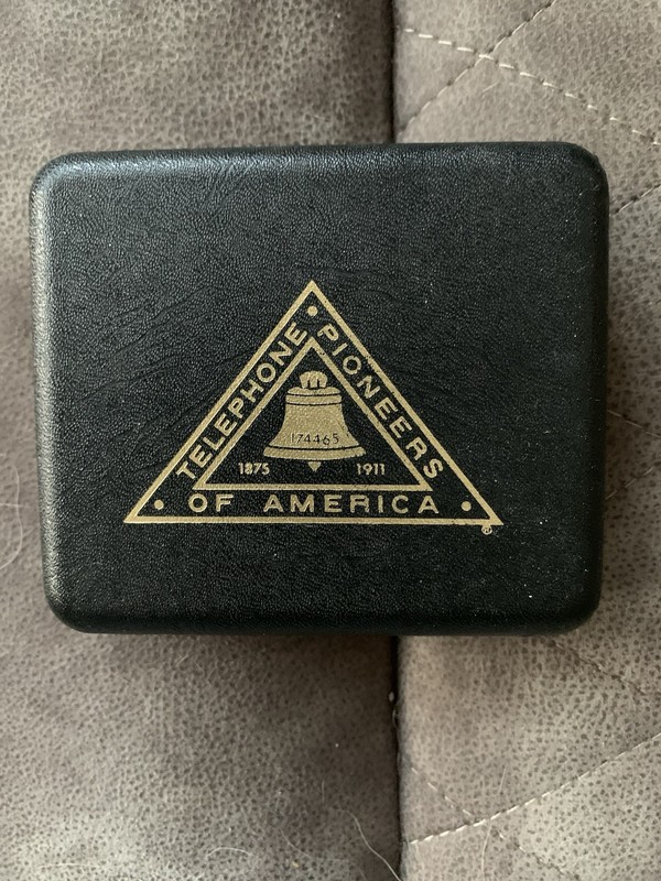Case XX Telephone Pioneers Of America Pocket Knife Limited to 5000 Vintage