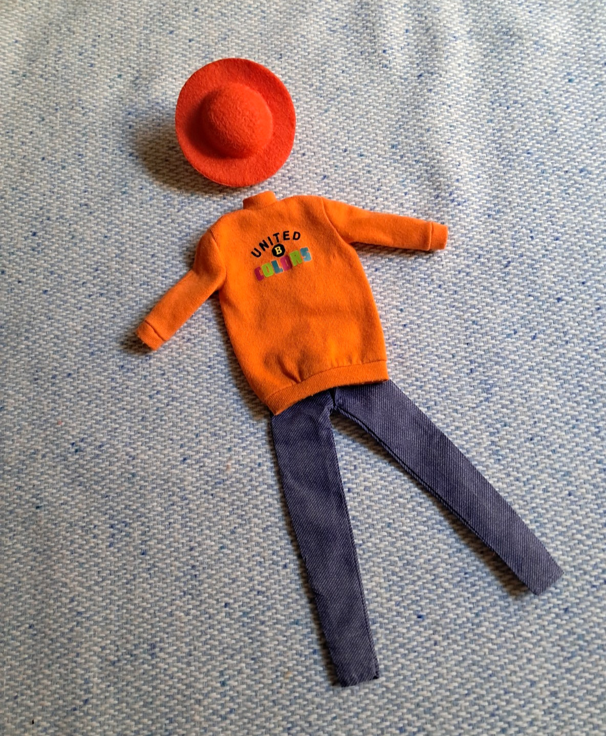 1990 Outfit con Top Barbie Benetton Fashions  #9483  Mattel