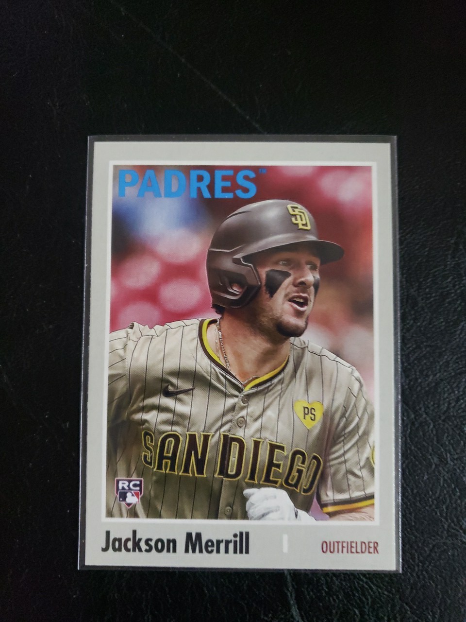 Jackson Merrill 2024 Topps Archives RC #156 San Diego Padres Baseball Card