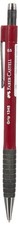 Faber-Castell Grip 1345 0.5mm Mechanical Pencil - Red 1 count Pack of 1 Red Si