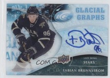 2009-10 Upper Deck Ice Glacial Graphs Fabian Brunnstrom #GG-FB Auto 1y7