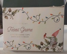 Pottery Barn - Forest Gnome - Set of 4 Measuring Cups - New In Box