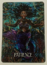2020 Messages From the Mermaids Oracle Card Patience 5"X 3.5"