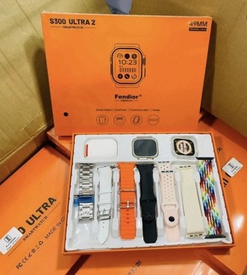S300 Ultra 2 watch is a stylish It measures 49m The watch comes with 7 bands