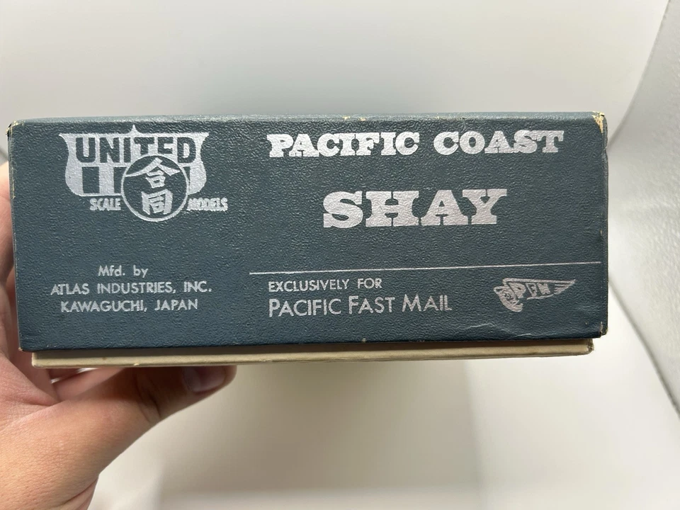 HO Brass United Scale Models Pacific Coast Shay Unpainted - (TESTED EXCELLENT) - Image 3 of 4