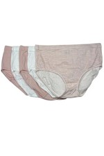 Jockey Women's 5-pack Elance Breathe Cotton Brief Panties Earth Rpse