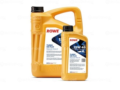 6 Liter (5L+1L) ROWE HIGHTEC TURBO HD SAE 15W-40 PLUS