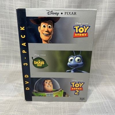 Pixar 15th Anniversary 3 Pack: A Bugs Life/Toy Story/Toy Story 2 (DVD, 2001)