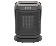 De'Longhi Compact Digital Ceramic Heater - Grey Without Remote Control
