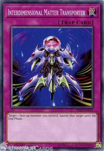 SS02-ENA15 Interdimensional Matter Transporter 1st Edition Mint YuGiOh Card