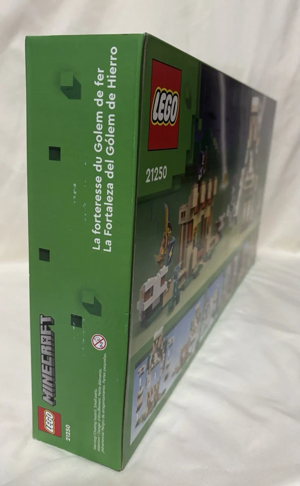 LEGO 21250 Minecraft: The Iron Golem Fortress | Retired/Sealed | 5 Minifigs - Image 4 of 4