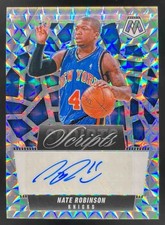 2024-25 Panini Mosaic - Scripts Nate Robinson, Nate Robinson #MS-NAT (AU)