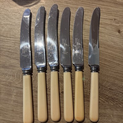 Hervorragendes Set 6 x Philip Ashberry & Sons Sheffield Messer 9 Zoll