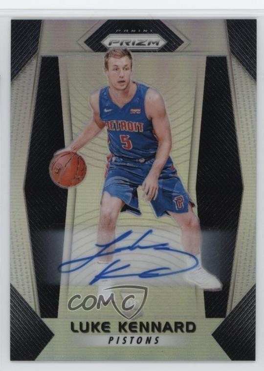 2017-18 Panini Prizm Silver Prizm Auto Luke Kennard #171 Rookie Auto RC 0vj4