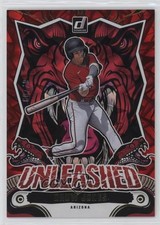 2024 Panini Donruss Unleashed Red Xplosion 67/99 Druw Jones #1 b9e