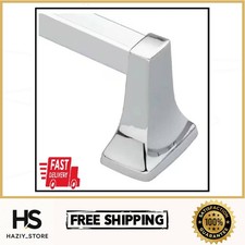 Contemporary 24 In. Towel Bar in Chrome