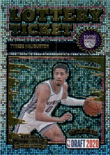 2020-21 Panini Contenders Lottery Ticket #12 Tyrese Haliburton