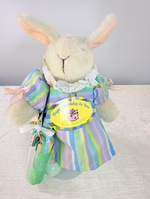 Muffy VanderBear.  Happy Birthday To You  Hoppy Vanderhare 8  Bunny With Stand