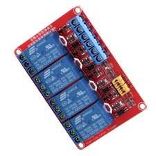 12V 4 Channel Relay Module Optocoupler High Low Trigger