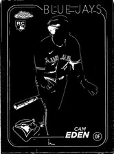 2024 Topps Chrome Cam Eden Negative Refractor