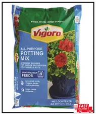 32 Qt. All Purpose Potting Soil Mix for Indoor or Outdoor Use for Fruits, Flower