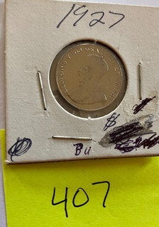 1927 Canada nickel BU no reserve auction!! (407)