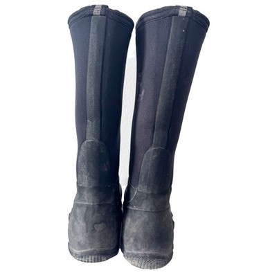 The Original Muck Boot Company Hoser Black Neoprene Tall Boots Men 8.5 Women 9.5